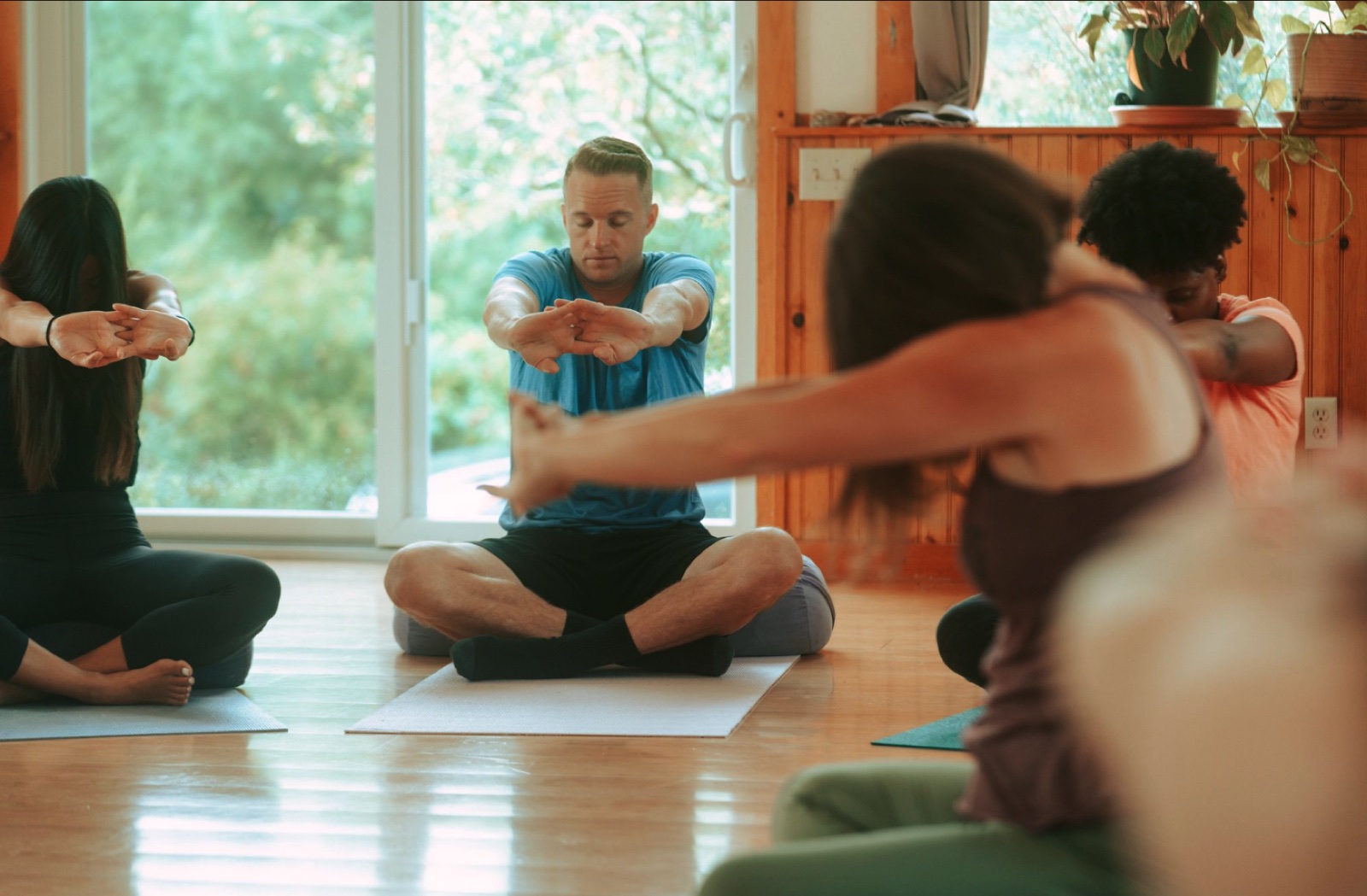 Yoga class